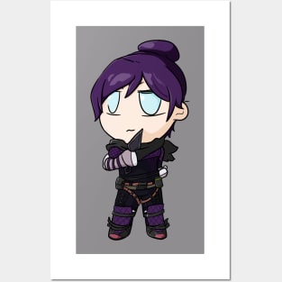 Wraith Apex Legend Chibi Posters and Art